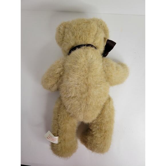 Vintage 1994 Brown 11" Stuffed Animal Teddy Bear Moveable Legs Arms Head - Picture 2 of 7